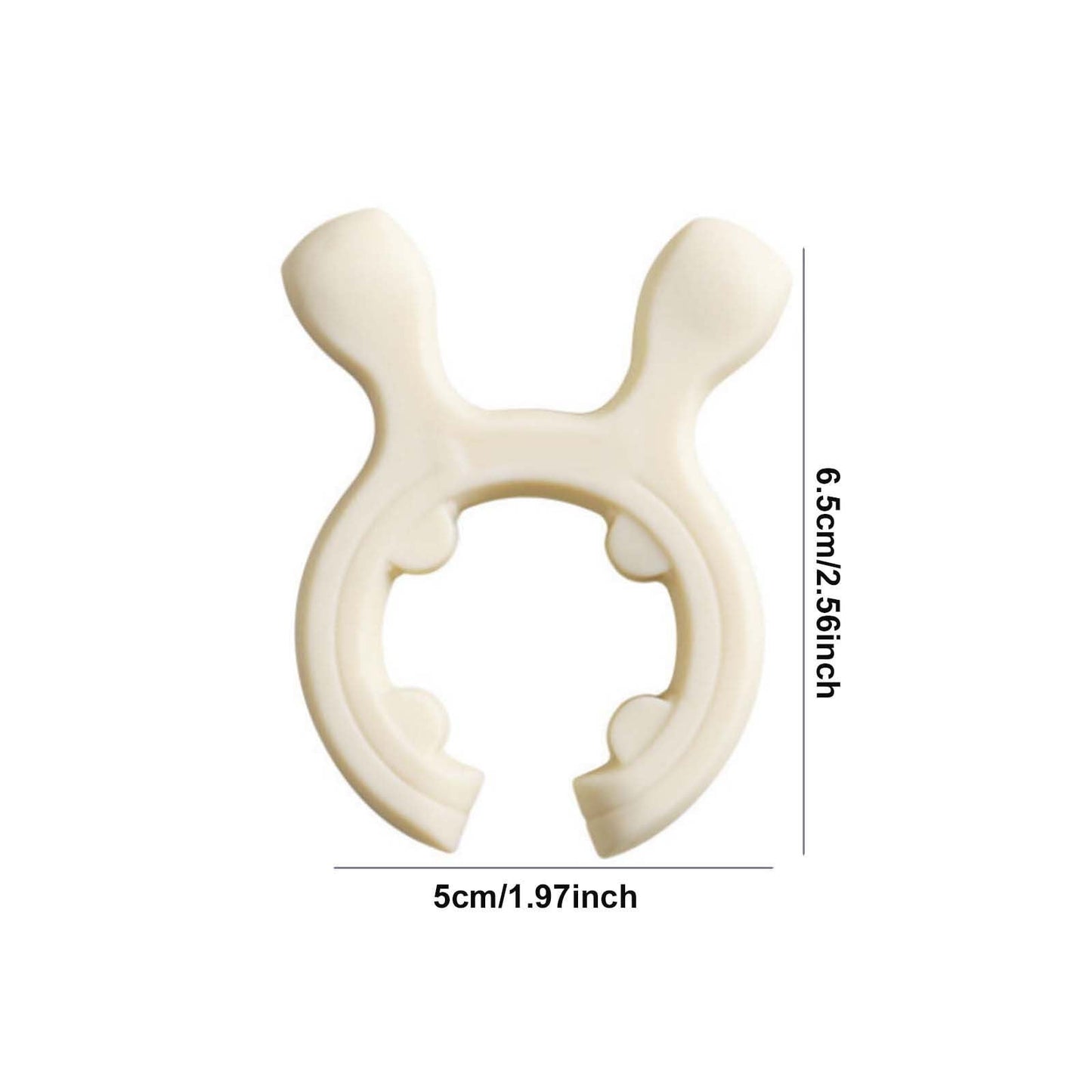 Silicone Pot Handle Spatula Rack Heat Resistant Utensil Clip Lid Lifter Venting Tool for Kitchen Cooking Home Countertop Organization