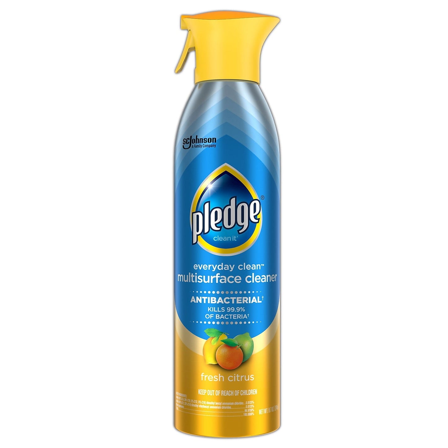 Everyday Cleaner Multi Surface Antibacterial Cleaner, Aerosol, Fresh Citrus, 9.7 oz