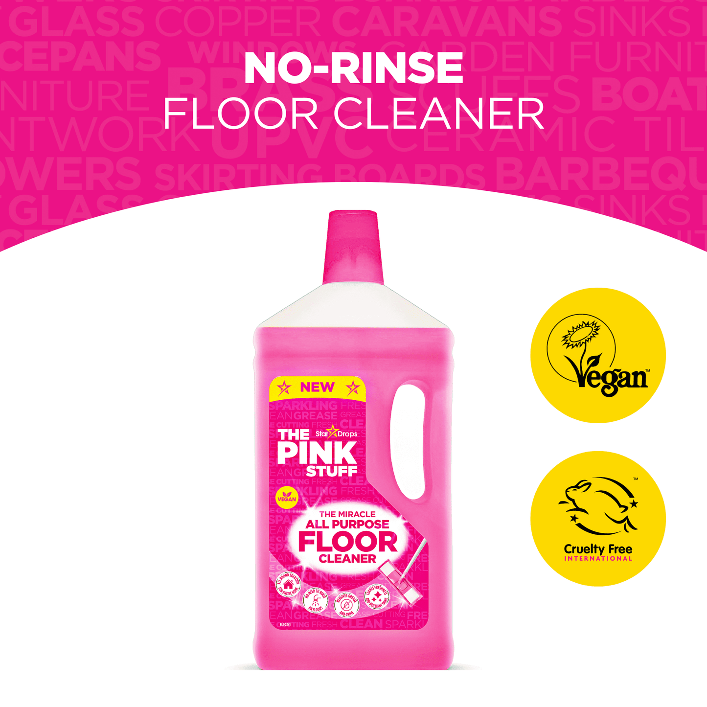 Miracle All-Purpose Liquid Floor Cleaner, 33.8 fl. oz.