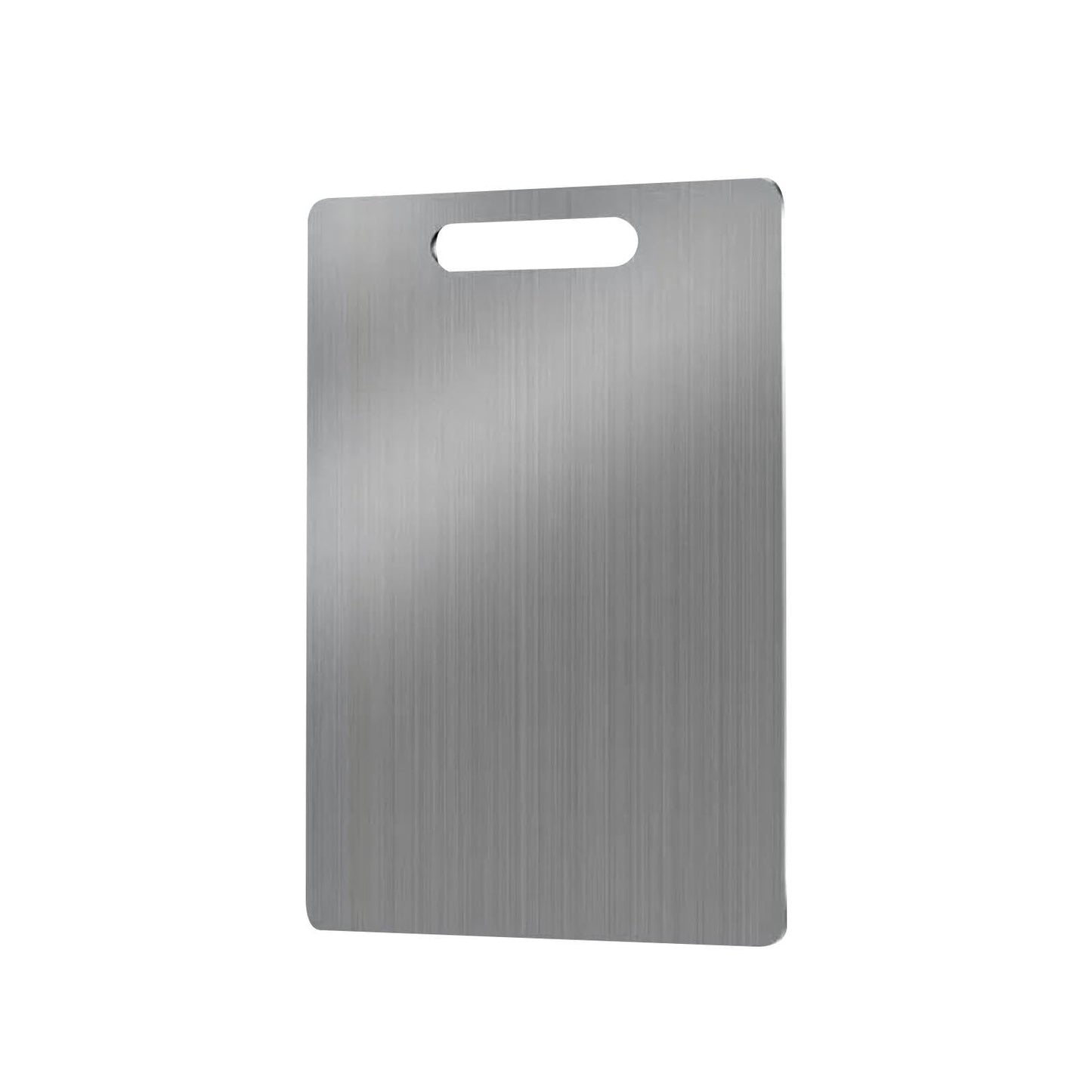 304 Stainless Steel Cutting Board Thickened Mildew-Resistant Cutting Board for Kitchen Food Prep and Domestic Use with Easy Cleaning Surface |Stainless steel,Silver