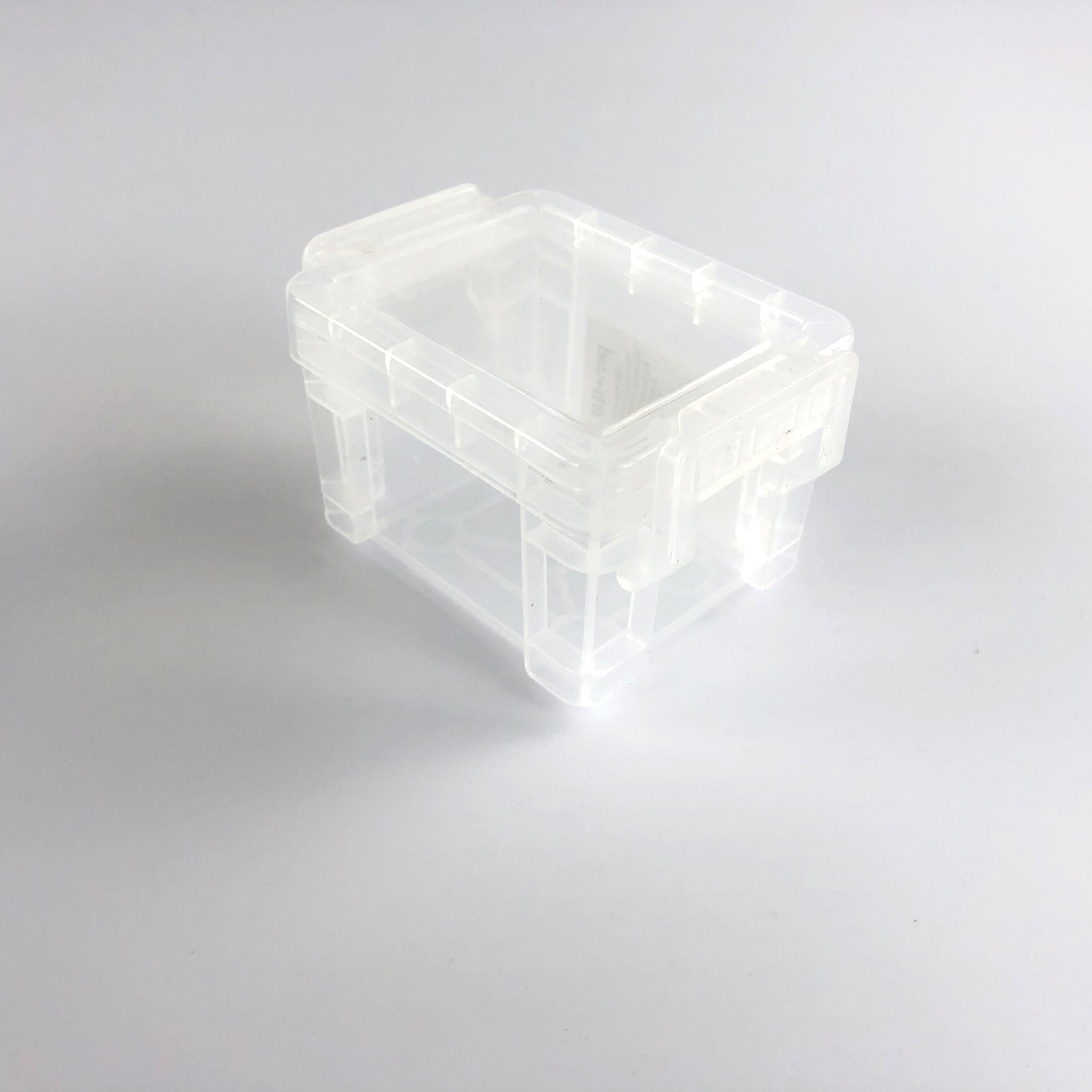 Pen + Gear Plastic Pixie Box, Clear Storage Box,New Desktop Organizer,1 Count per Pack