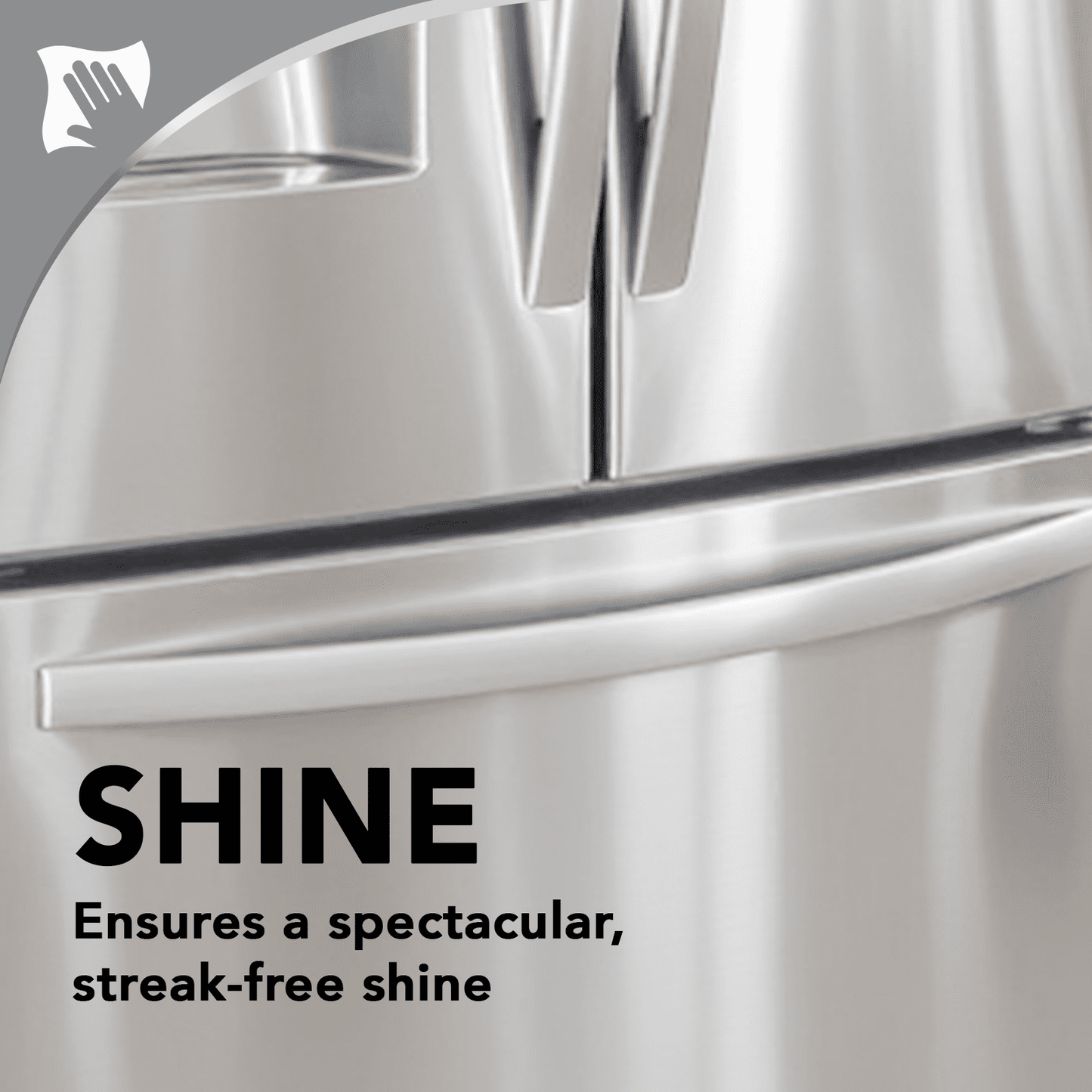 Stainless Steel Cleaner &amp; Polish Spray for Kitchen and Home Appliances, 12 oz, Floral Scent