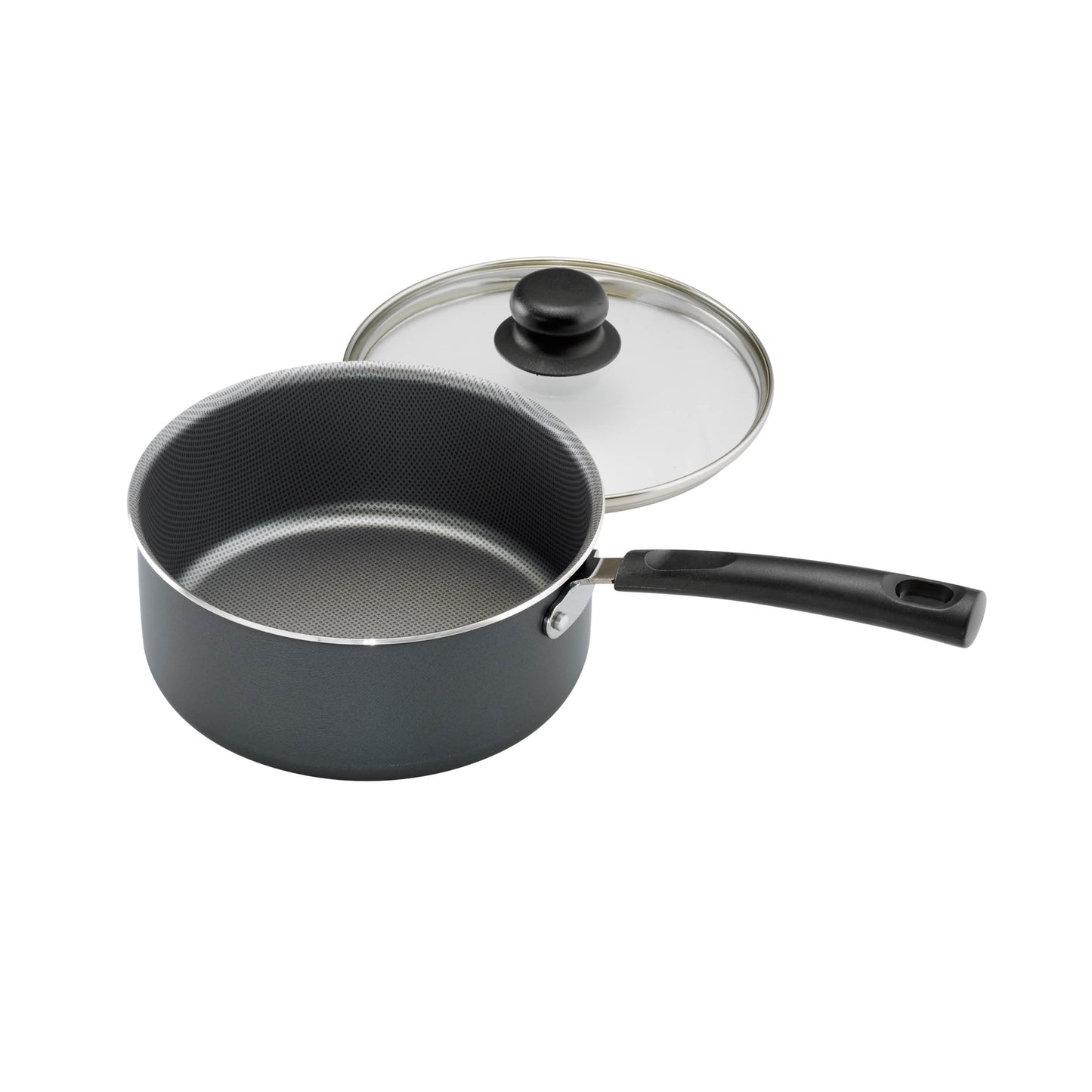 18 Piece Non-stick Cookware Set, Steel Gray
