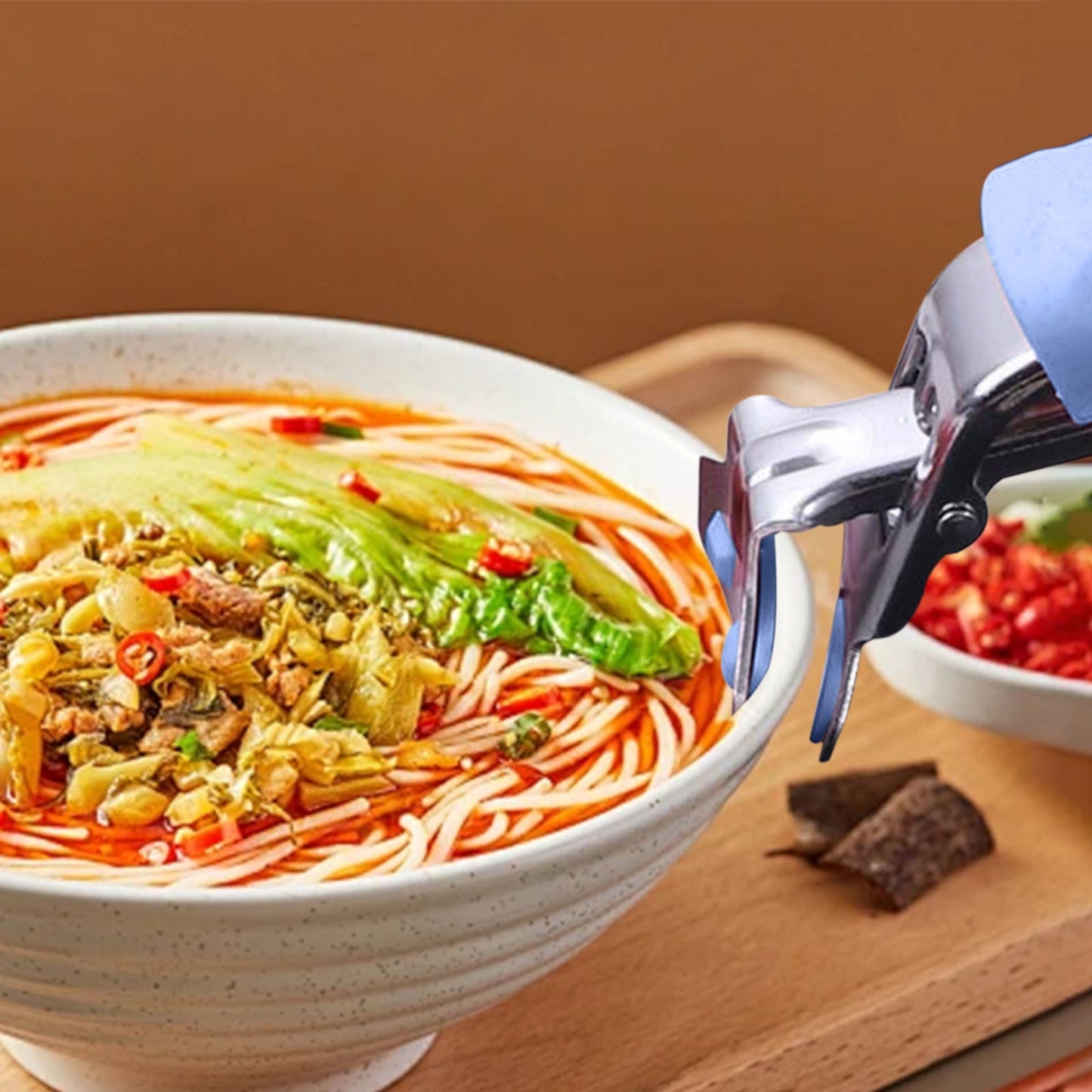 Stainless Steel Bowl And Plate Gripper Clamp, Anti-Scald Hot Pot Plate Lifter, Ergonomic Handle, Safe One-Hand Use In Oven Microwave Steamer, Kitchen Tool For Everyday Cooking