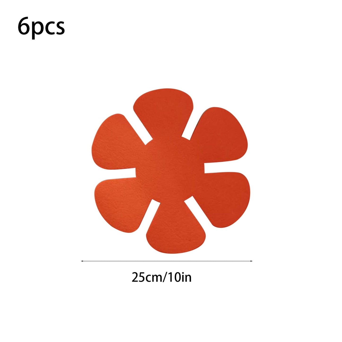 12pcs Pot Protector Non Stick Mat, Frying Pan Insulation Guard, Simple Design, Protect Cookware Surface, Oven Safe, Heat Resistant, Stain Free, Fabric, Kitchen Cooking Helper