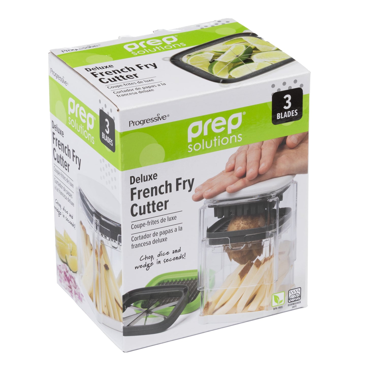 3-in-1 Deluxe French Fry Cutter