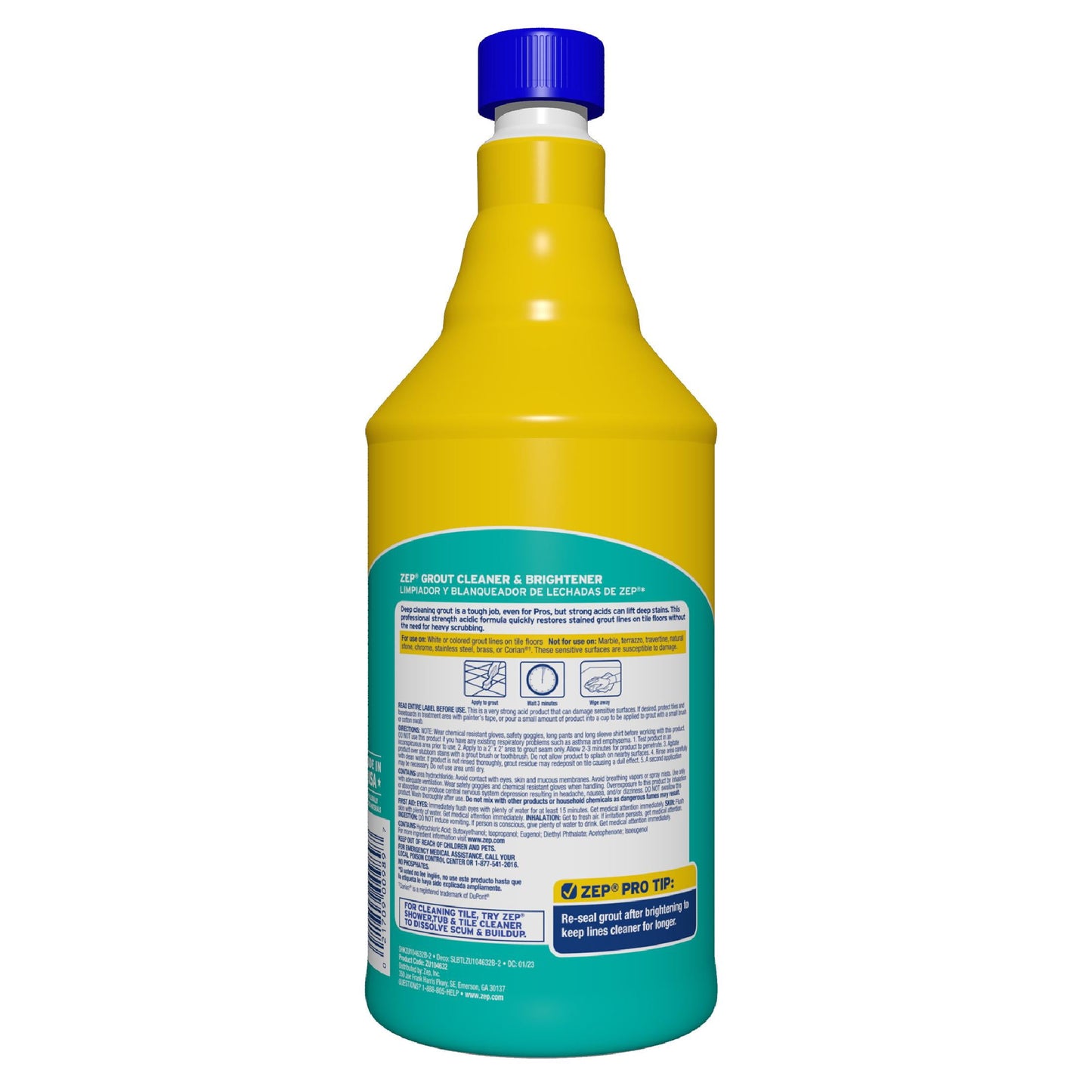Commercial Grout Cleaner, 32 fluid ounces