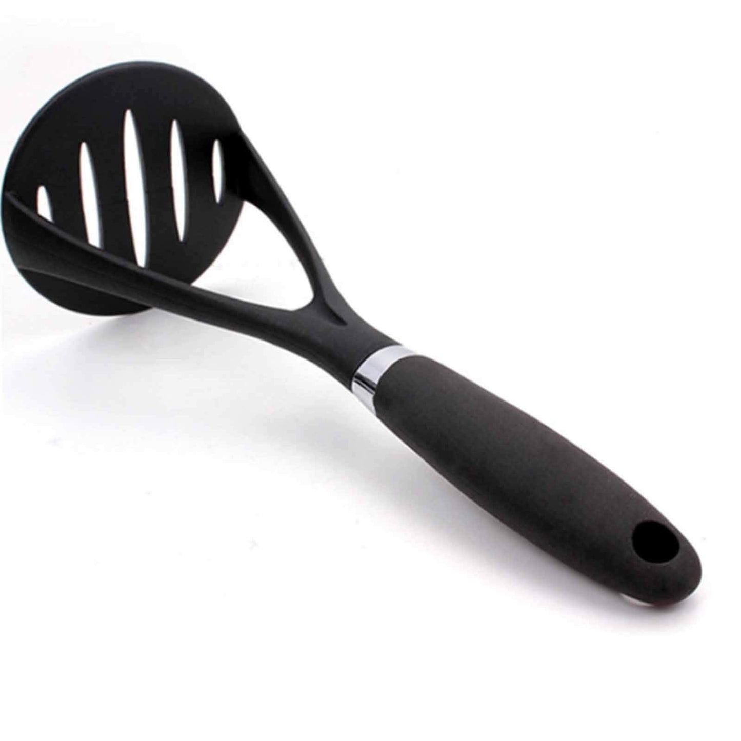 Potato Masher Kitchen Helper Vegetable Masher Heat Resistant Silicone Handle Non Stick Cookware Safe Ergonomic Grip for Mashing Potatoes Vegetables Fruits Jam Making 1* Potato Press