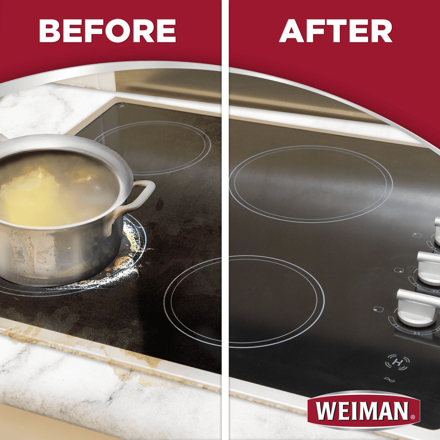 5-In-1 Cook Top Complete Cleaning Kit - Includes Cream, Scrubbing Pad and Scraper Tool
