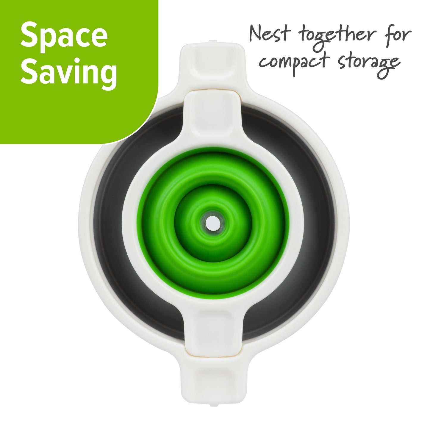 2 Piece Collapsible Funnel Set
