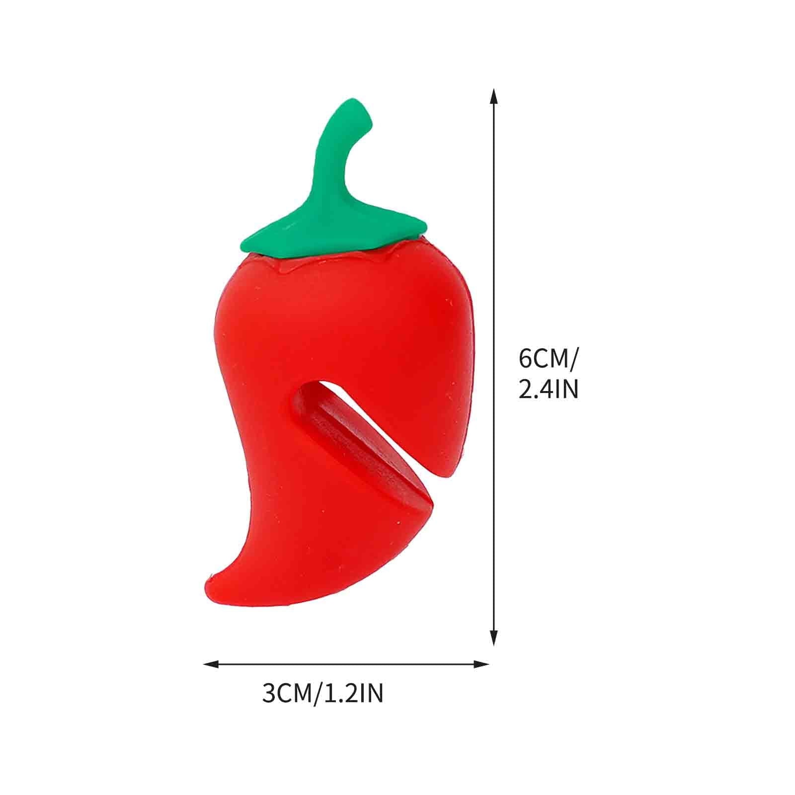 Kraoden Spill-Proof Lid Lifters Carrot Shape Silicone Lid Lifters Steam Releaser for Soup Pot and Saucepan, Unique Kitchen Gadgets Cooking Helper