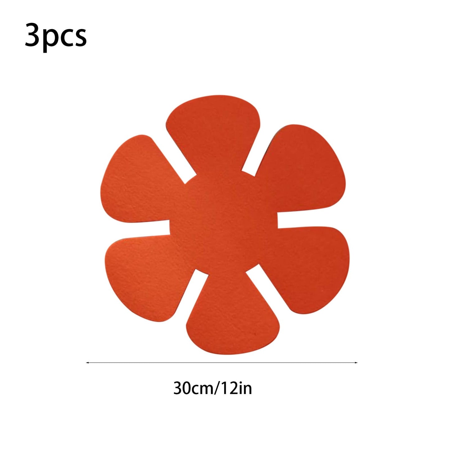 12pcs Pot Protector Non Stick Mat, Frying Pan Insulation Guard, Simple Design, Protect Cookware Surface, Oven Safe, Heat Resistant, Stain Free, Fabric, Kitchen Cooking Helper