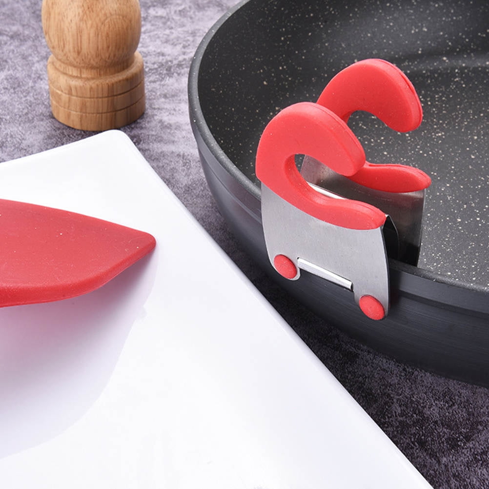 4pcs Stainless Steel Pot Grips Anti Scald Kitchen Helper Cooking Tool Set