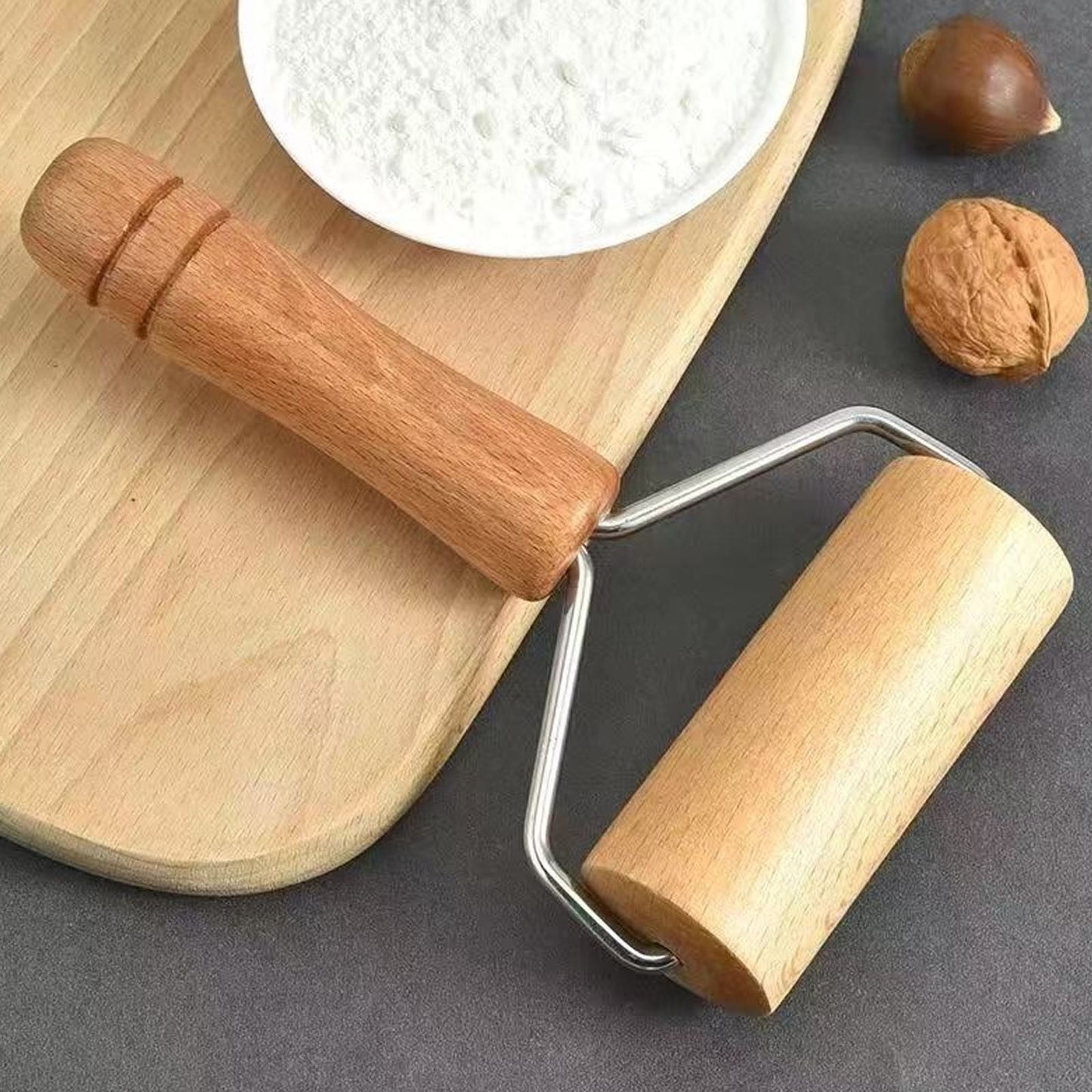 4Pc Bench Scraper,5" Green Multifunctional Dough Scraper For Scraping,Chopping &amp; Shaping,Bpa Free Plastic Scraper,Hard Bench Scraper,Pastry Bread Baking Tool,Cake Fondant Baking Essential