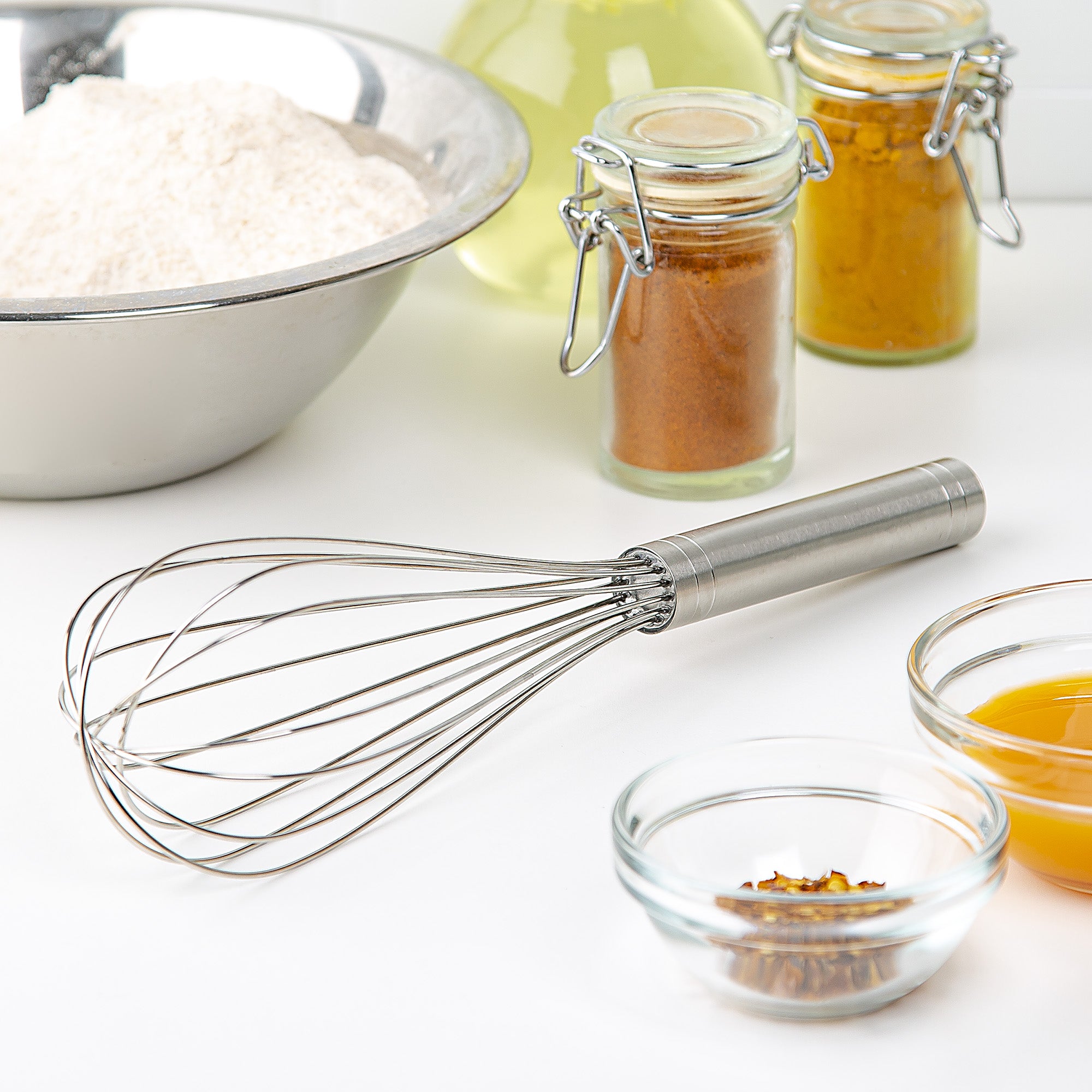 Prep Solutions 10" Stainless Steel Balloon Whisk