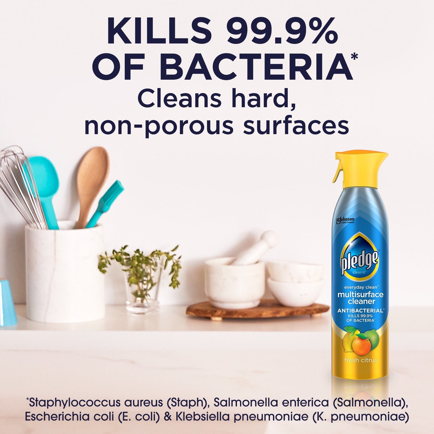 Everyday Cleaner Multi Surface Antibacterial Cleaner, Aerosol, Fresh Citrus, 9.7 oz