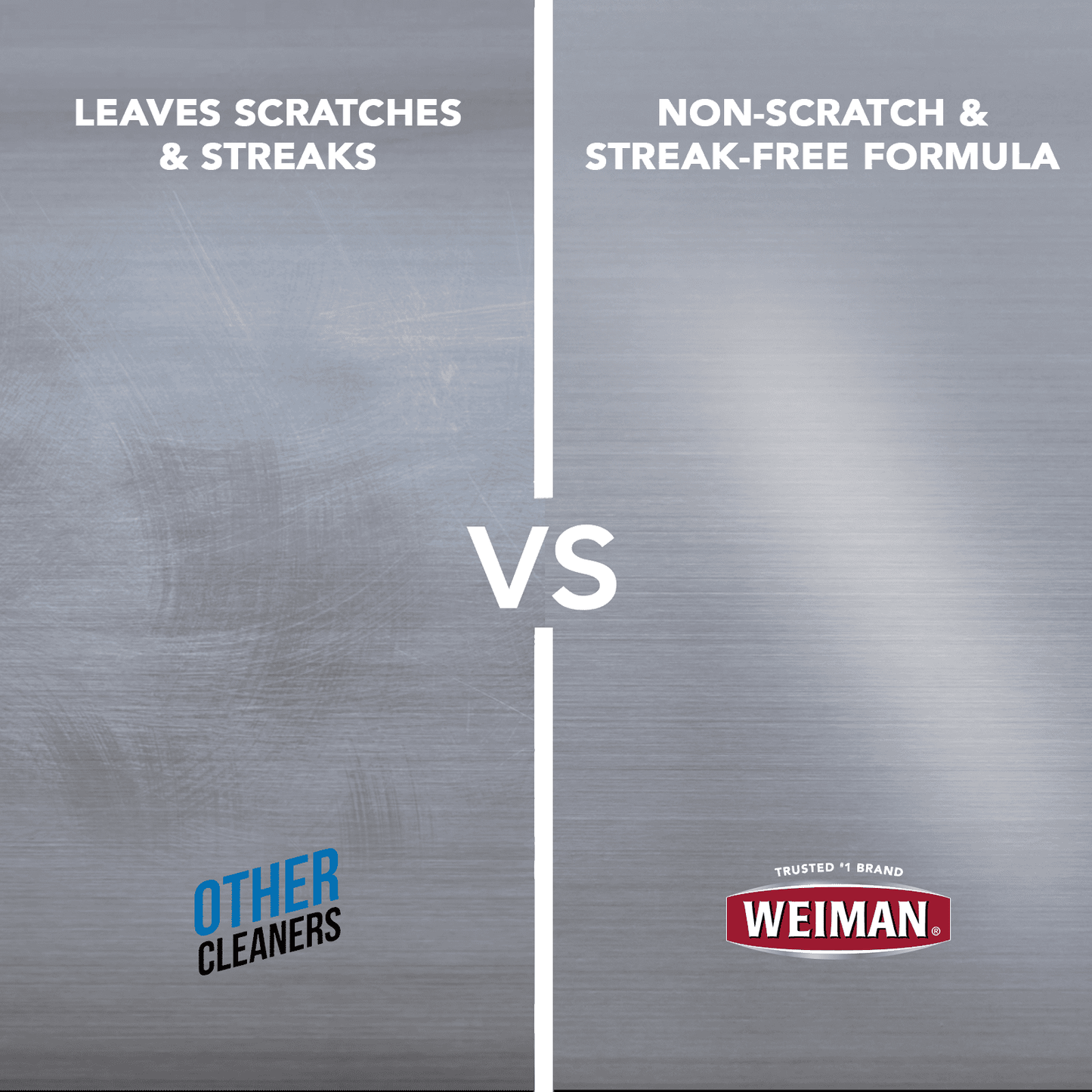 Stainless Steel Cleaner &amp; Polish Spray for Kitchen and Home Appliances, 12 oz, Floral Scent