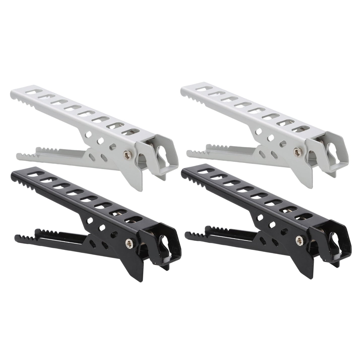 4Pcs Aluminum Pan Grippers with Ergonomic Design for Hot Pot and Dish Lifting