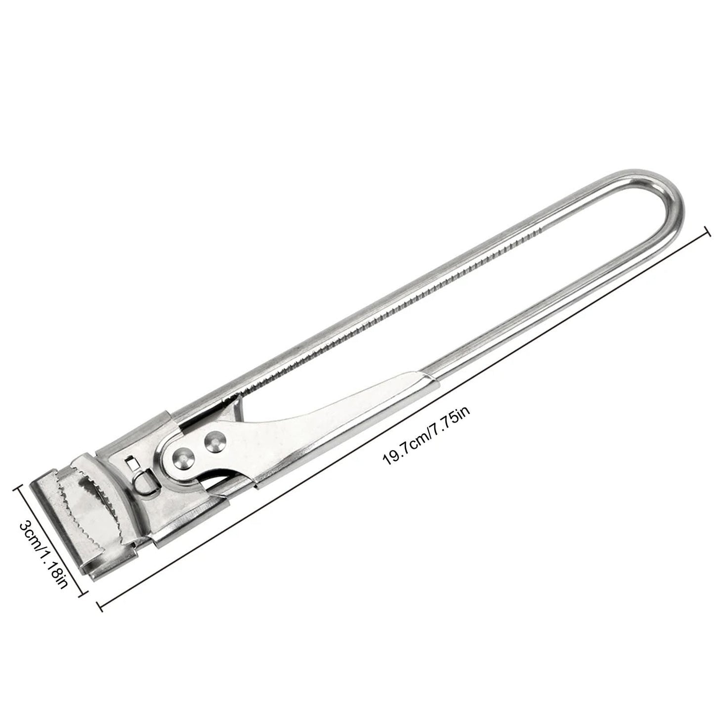 Stainless Steel Pot Clip Lifter AntiScalding Handle Gripper for Kitchen Cookware Hot Plate Bowl Pan Holder Tool