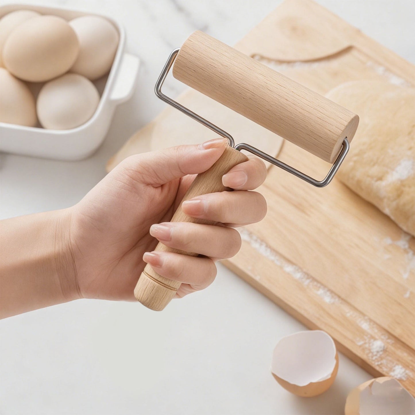 4Pc Bench Scraper,5" Green Multifunctional Dough Scraper For Scraping,Chopping &amp; Shaping,Bpa Free Plastic Scraper,Hard Bench Scraper,Pastry Bread Baking Tool,Cake Fondant Baking Essential