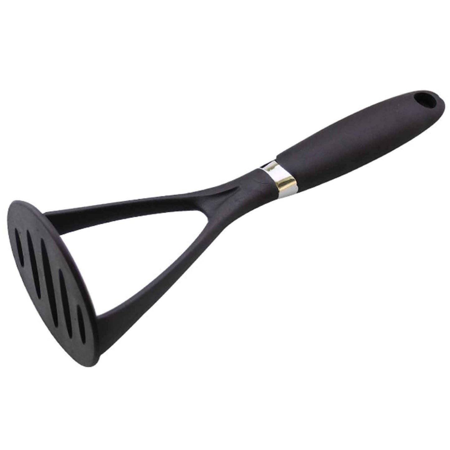 Potato Masher Kitchen Helper Vegetable Masher Heat Resistant Silicone Handle Non Stick Cookware Safe Ergonomic Grip for Mashing Potatoes Vegetables Fruits Jam Making 1* Potato Press