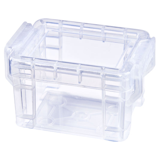 Plastic Pixie Box, Clear Storage Box,New Desktop Organizer,1 Count per Pack