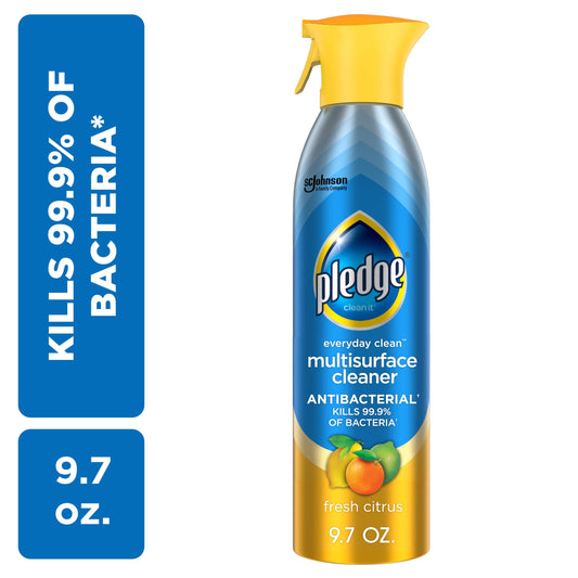 Everyday Cleaner Multi Surface Antibacterial Cleaner, Aerosol, Fresh Citrus, 9.7 oz