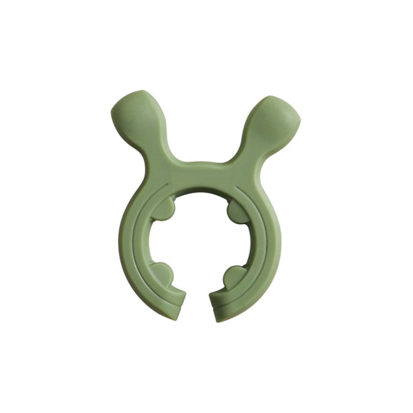 Silicone Pot Handle Spatula Rack Heat Resistant Utensil Clip Lid Lifter Venting Tool for Kitchen Cooking Home Countertop Organization