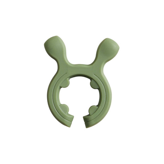 Silicone Pot Handle Spatula Rack Heat Resistant Utensil Clip Lid Lifter Venting Tool for Kitchen Cooking Home Countertop Organization