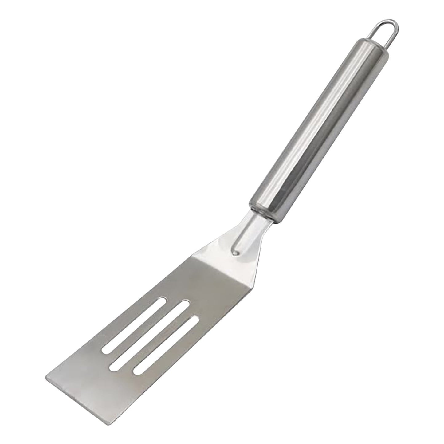 Stainless Steel Mini Cooking Spatula, 9.8-Inch Pancake Cake Turner, Non-Stick Pan Kitchen Baking Tool, Easy Clean with Hanging Hole, Even Spreading Practical Helper, Cookie Bread Cooking Essential