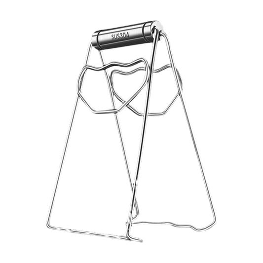 Stainless Steel Plate Lifter Clips, hot plate gripper - 304 Anti-Scald Dish Gripper Tongs, Kitchen Multi-Functional Bowl Holder Clamp for Hot Plates Pots Pans Cooking Accessories