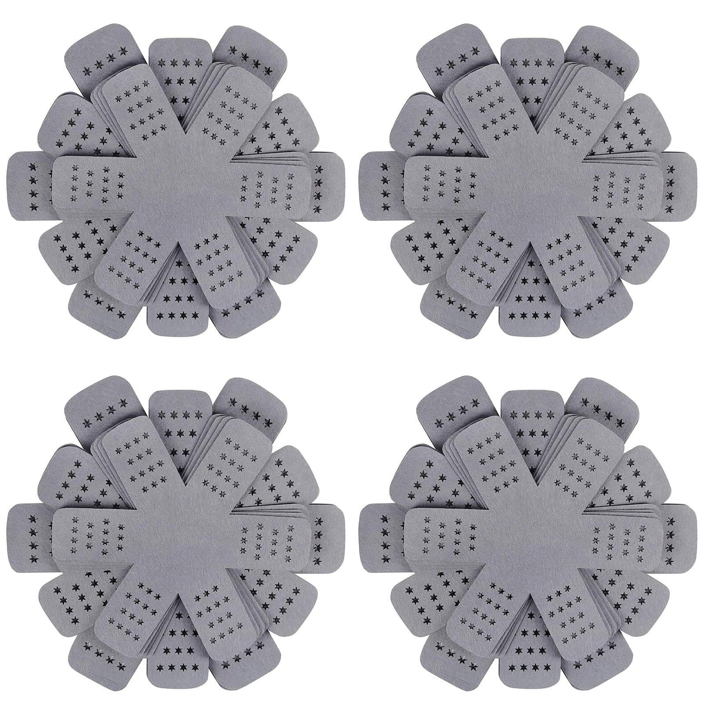 12-Pack Gray Silicone Pot &amp; Pan Protectors (4 Sizes) | Heat-Resistant Cookware Dividers for Stacking Pots, Pans &amp; Lids | Scratch Prevention Cabinet Organizer for Kitchen Storage