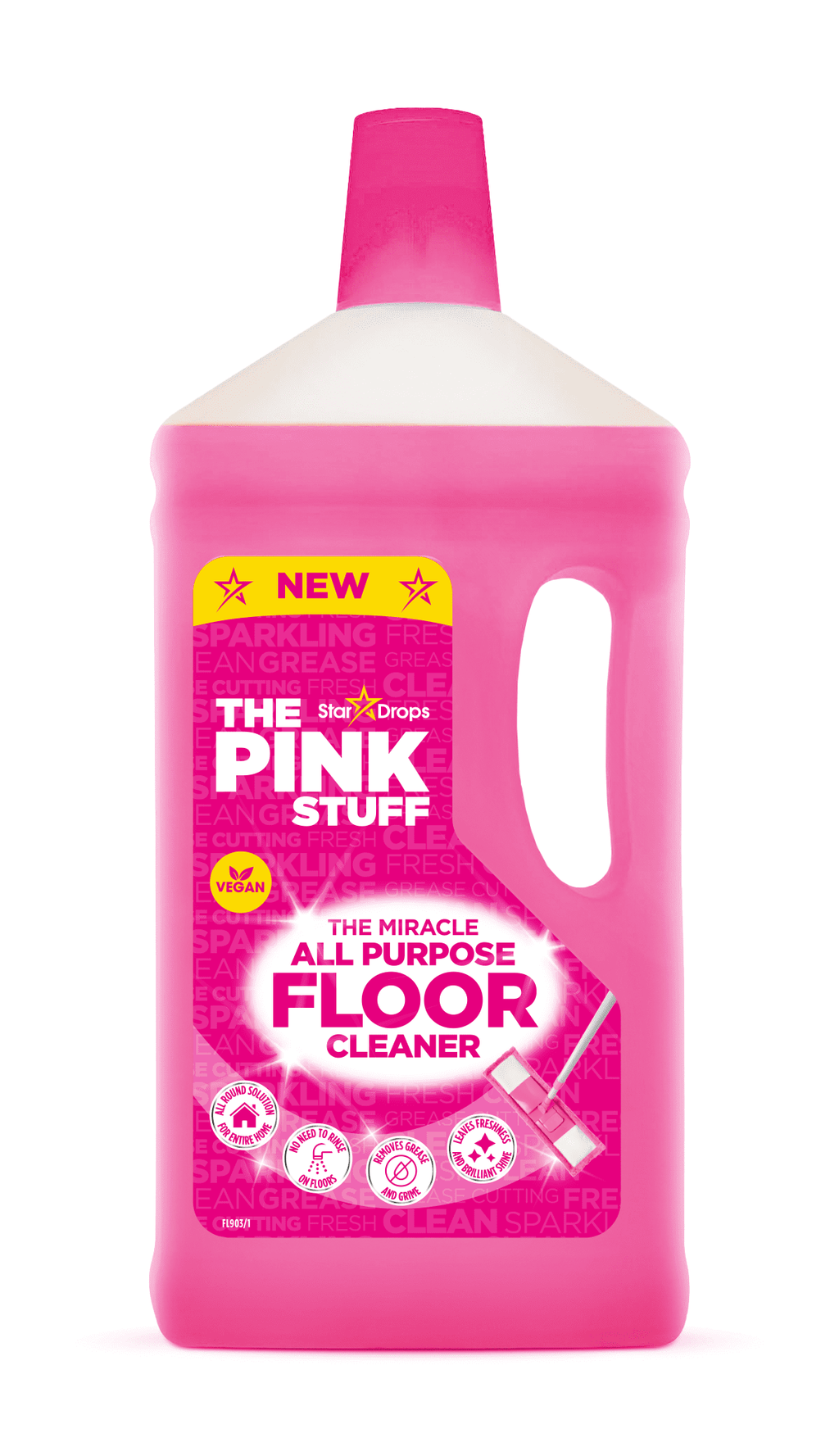 The Pink Stuff, Miracle All-Purpose Liquid Floor Cleaner, 33.8 fl. oz.