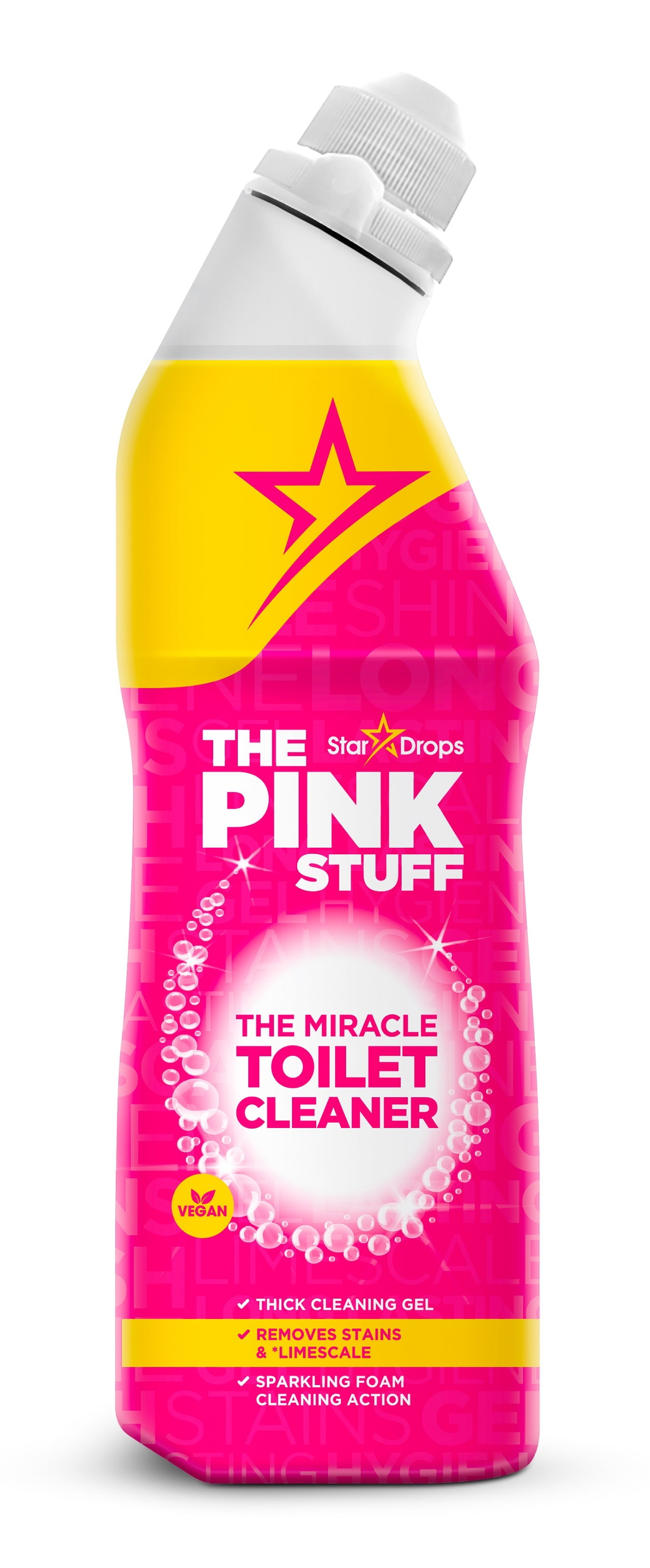 The Pink Stuff, Miracle Toilet Cleaner Gel, Bathroom Cleaner, 25.4 fl. oz. Bottle