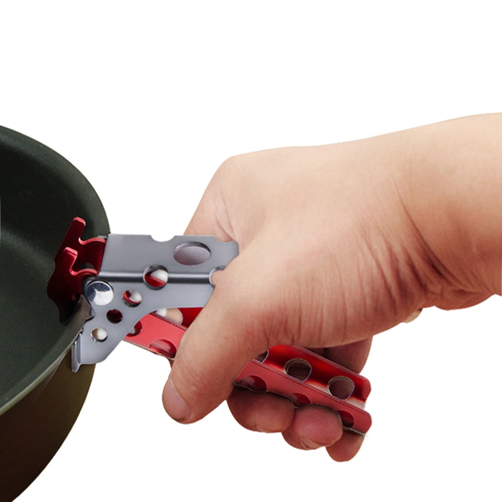 Cooking Gripper,Pot Lifter Cookware Pot Clamp Pan Haler Pot Lifter Cookware Dish 12.5 0.98in Handler Alloy Pot 12.5 * * Silver