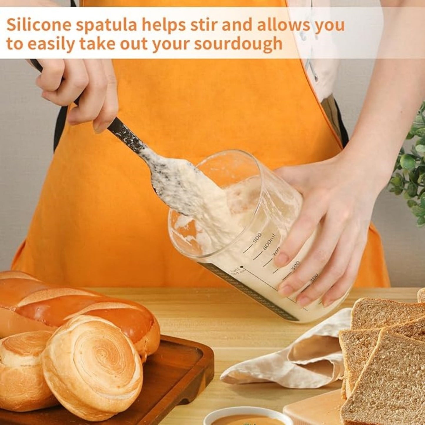 4Pc Bench Scraper,5" Green Multifunctional Dough Scraper For Scraping,Chopping &amp; Shaping,Bpa Free Plastic Scraper,Hard Bench Scraper,Pastry Bread Baking Tool,Cake Fondant Baking Essential