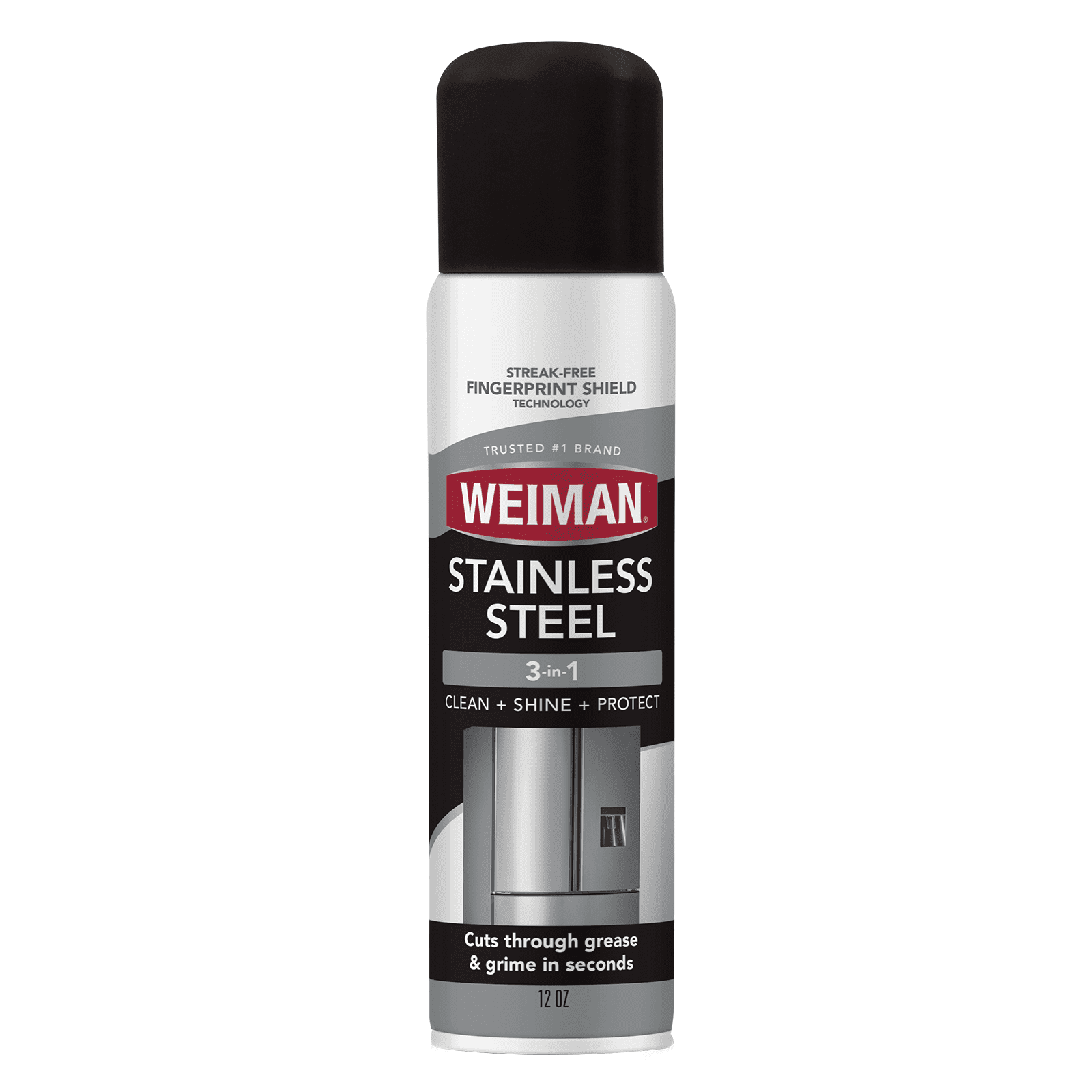 Weiman Stainless Steel Cleaner &amp; Polish Spray for Kitchen and Home Appliances, 12 oz, Floral Scent