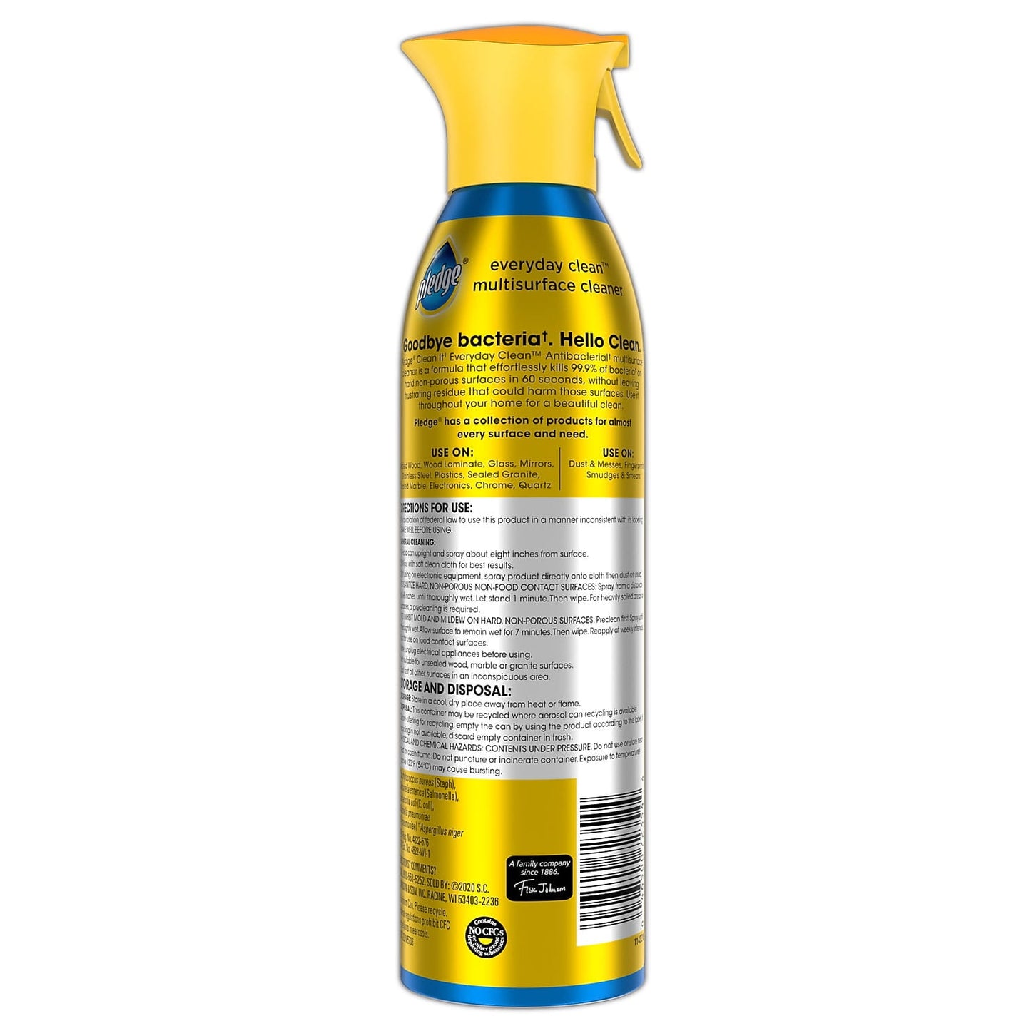 Everyday Cleaner Multi Surface Antibacterial Cleaner, Aerosol, Fresh Citrus, 9.7 oz