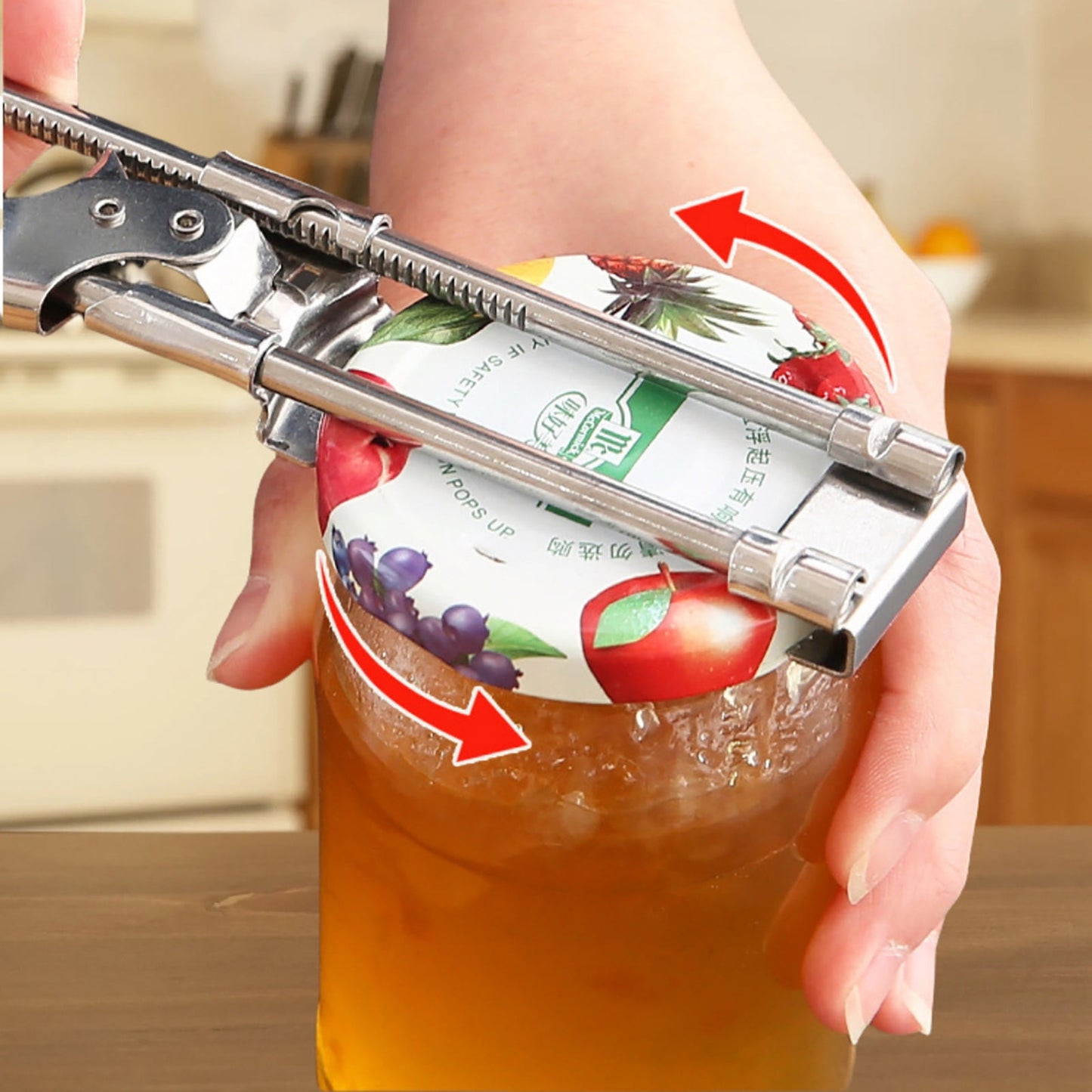 Stainless Steel Pot Lid Lifter Anti Scalding Clip Heat Resistant Kitchen Pan Gripper Cookware Tableware Handling Tool