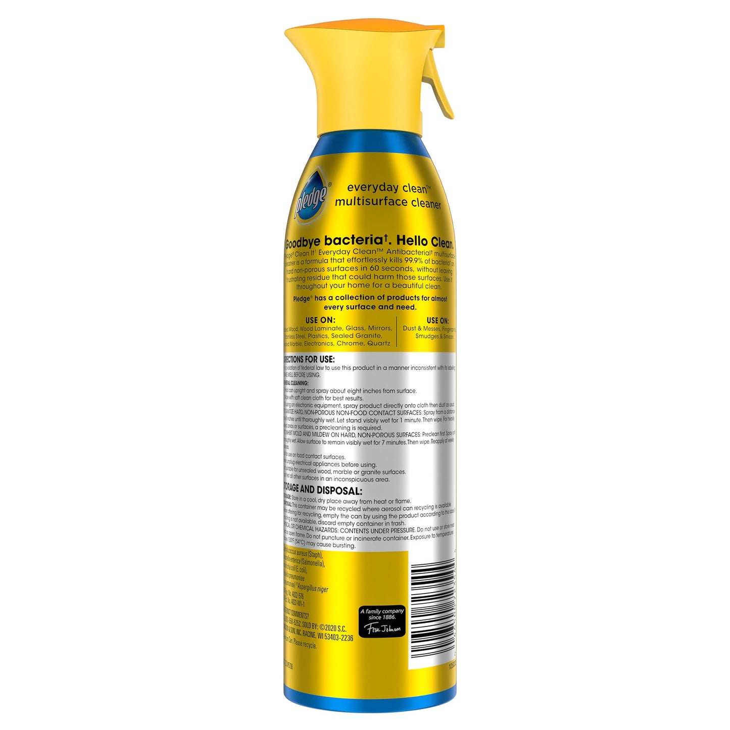 Everyday Cleaner Multi Surface Antibacterial Cleaner, Aerosol, Fresh Citrus, 9.7 oz