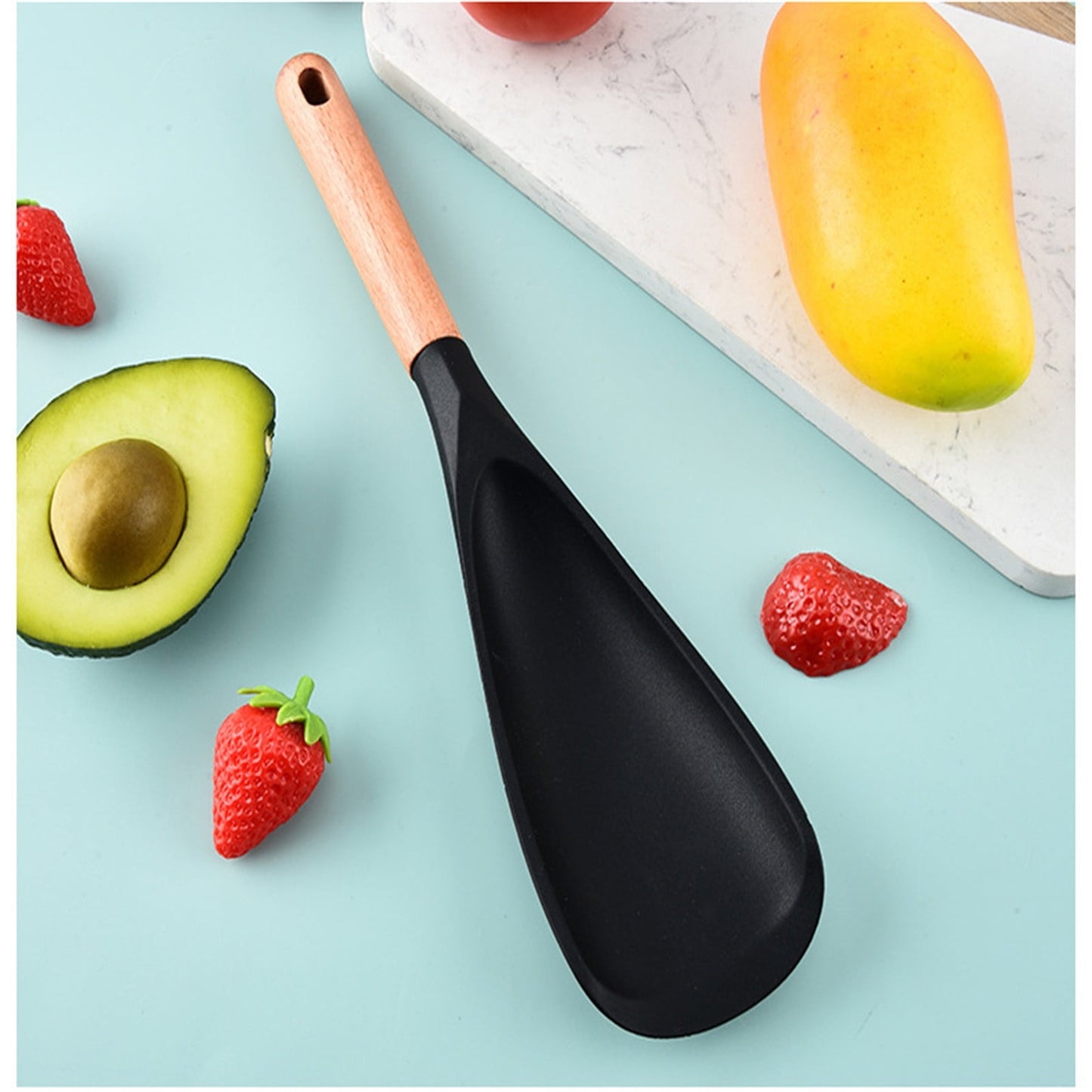 Stainless Steel Mini Cooking Spatula, 9.8-Inch Pancake Cake Turner, Non-Stick Pan Kitchen Baking Tool, Easy Clean with Hanging Hole, Even Spreading Practical Helper, Cookie Bread Cooking Essential