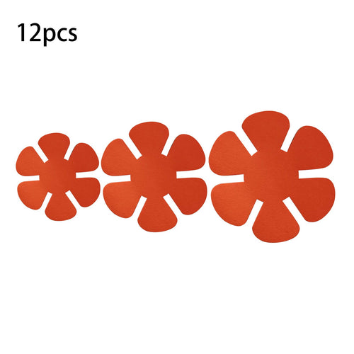 12pcs Pot Protector Non Stick Mat, Frying Pan Insulation Guard, Simple Design, Protect Cookware Surface, Oven Safe, Heat Resistant, Stain Free, Fabric, Kitchen Cooking Helper