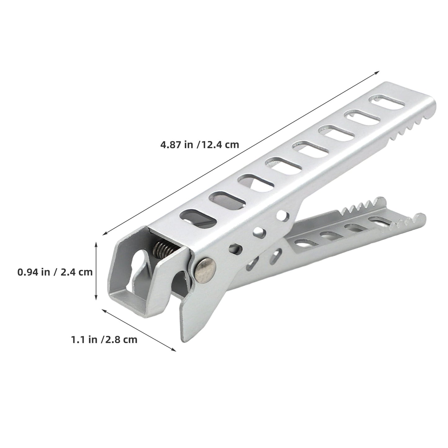 4Pcs Aluminum Pan Grippers with Ergonomic Design for Hot Pot and Dish Lifting