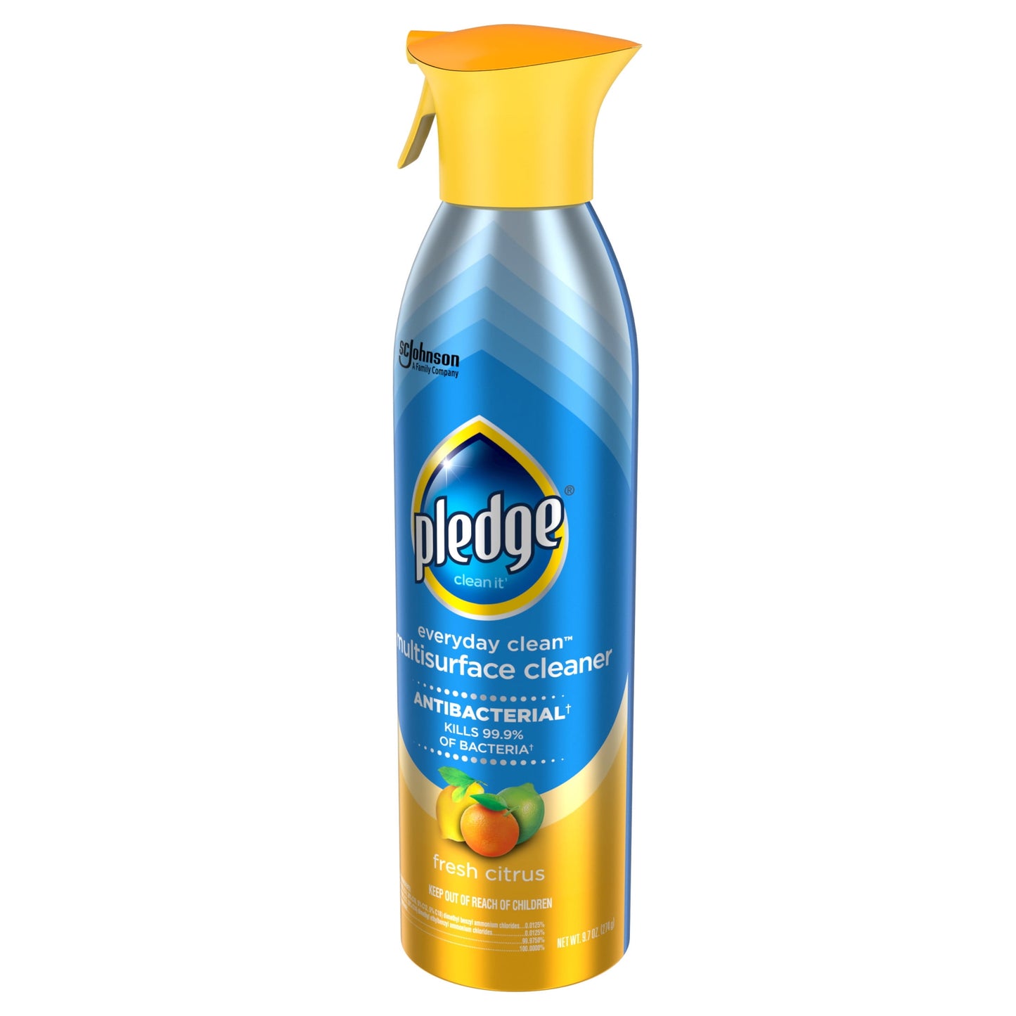 Everyday Cleaner Multi Surface Antibacterial Cleaner, Aerosol, Fresh Citrus, 9.7 oz