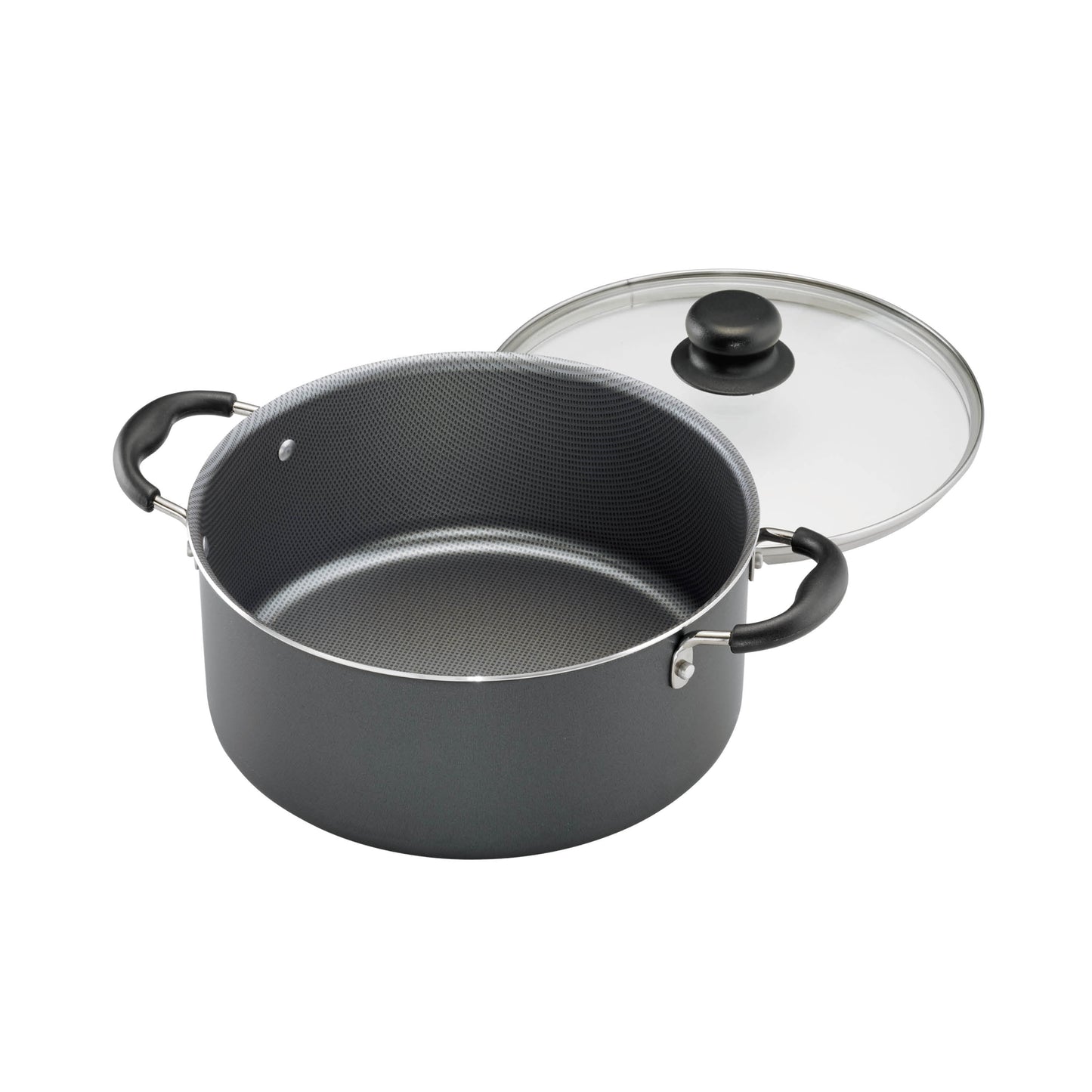 18 Piece Non-stick Cookware Set, Steel Gray