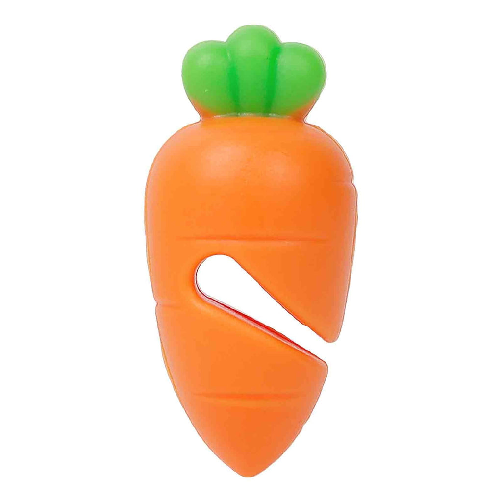 Kraoden Spill-Proof Lid Lifters Carrot Shape Silicone Lid Lifters Steam Releaser for Soup Pot and Saucepan, Unique Kitchen Gadgets Cooking Helper