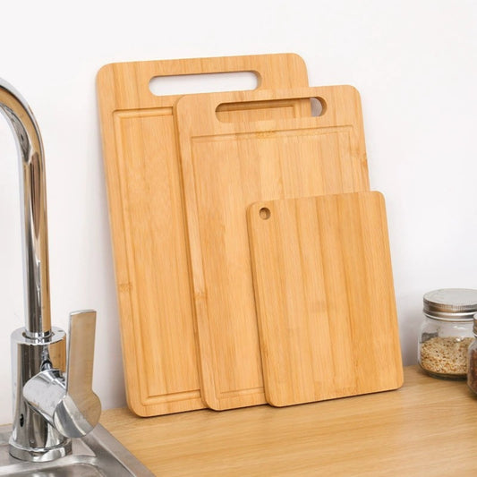 Wood Cutting Board, Reversible Chopping Boards with Hanging Hole Dishwasher Safe Meal Prep and Serving Boards for Kitchen