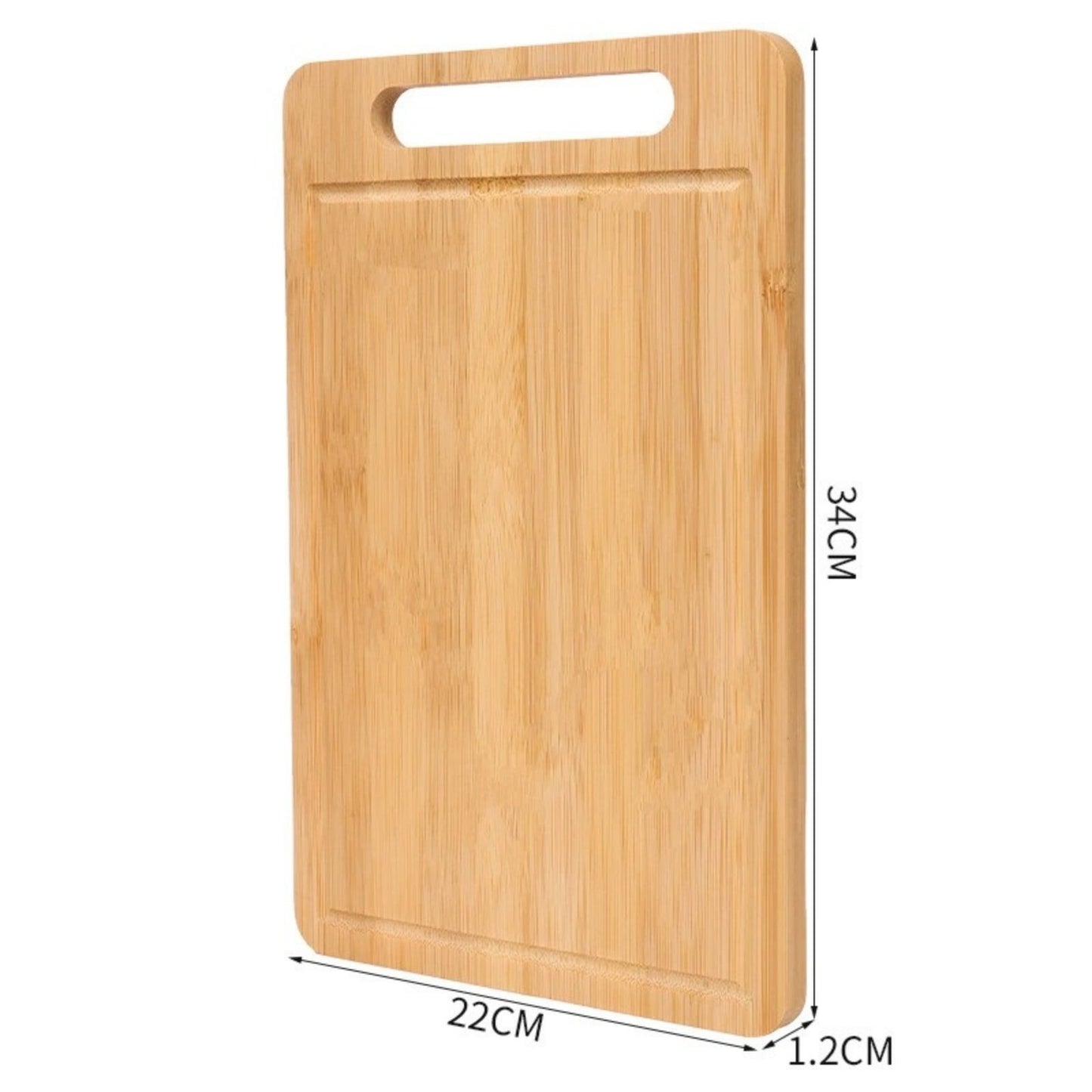 Wood Cutting Board, Reversible Chopping Boards with Hanging Hole Dishwasher Safe Meal Prep and Serving Boards for Kitchen