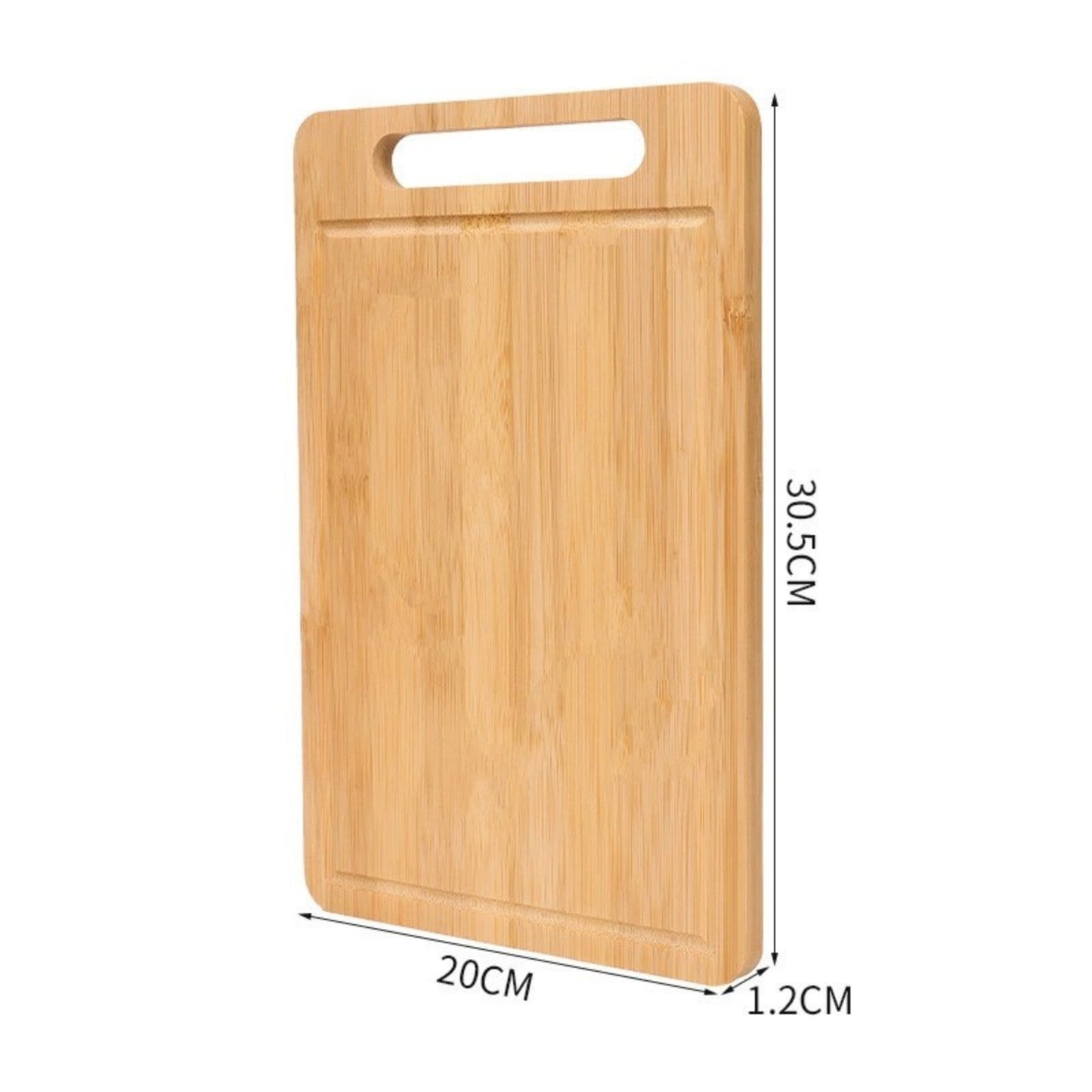 Wood Cutting Board, Reversible Chopping Boards with Hanging Hole Dishwasher Safe Meal Prep and Serving Boards for Kitchen